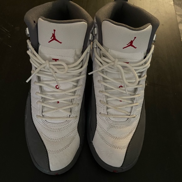Retro Jordan 12 Size 10.5 Grey/White - Picture 4 of 4